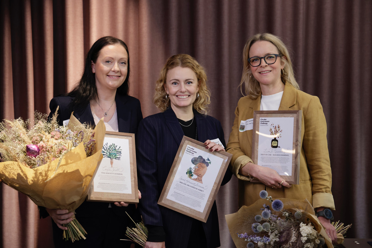 Här är årets vinnare i Circular Gastronomy Challenge 2025